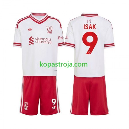Billiga Fotbollströjor Liverpool Alexander Isak 9 Barn Borta tröja 2026/27 Kortärmad
